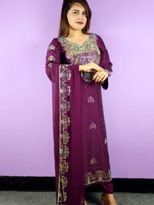 প্রিমিয়াম ম্যান্ডেলা স্টোন স্টাইলিশ   -3 Piece