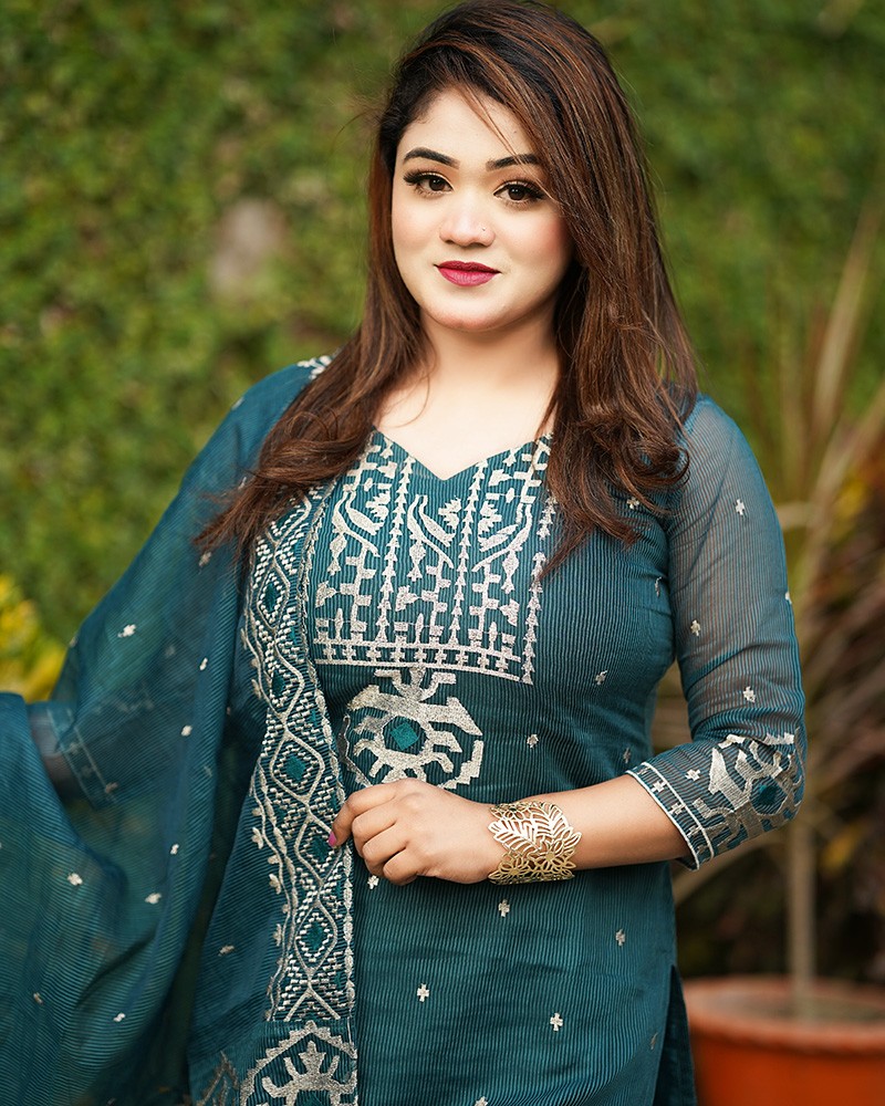 Premium Quota Muslin Jamdani - Image 3