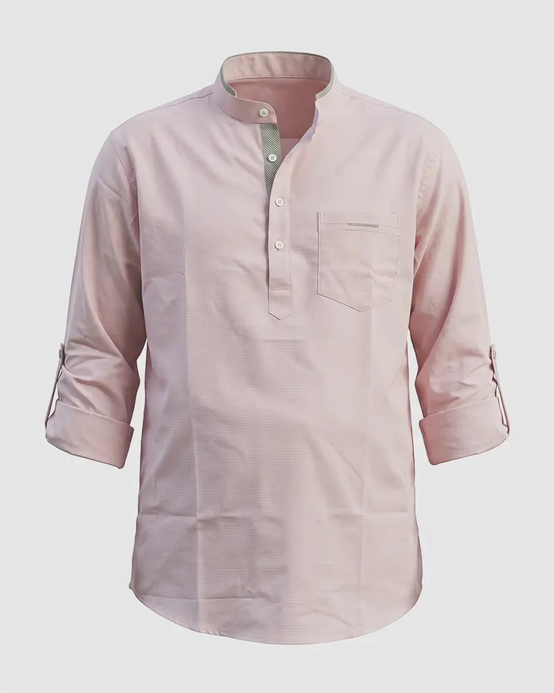 Premium Fine Cotton Katua (Soft Pink) - Image 2