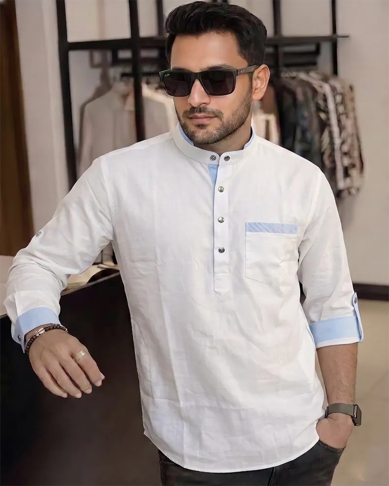 Premium Fine Cotton Katua (Off White)