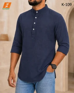 Premium China Fabric (Navy Blue)