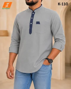 Premium China Fabric (Ash Gray)