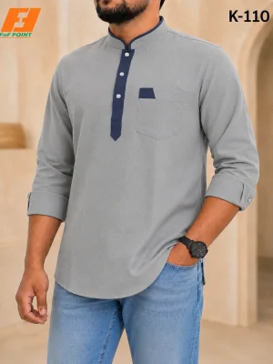 Premium China Fabric (Ash Gray)