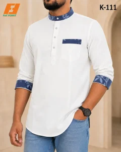 Premium Fine Cotton Katua (Off White)