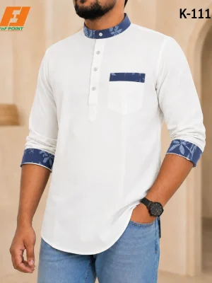 Premium Fine Cotton Katua (Off White)