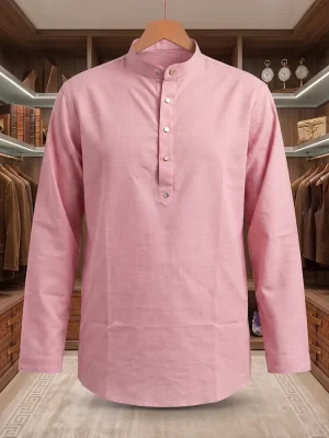 Premium Fine Cotton Katua (Soft Pink)